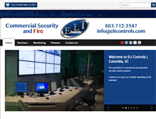 Tablet Screenshot of elicontrols.com